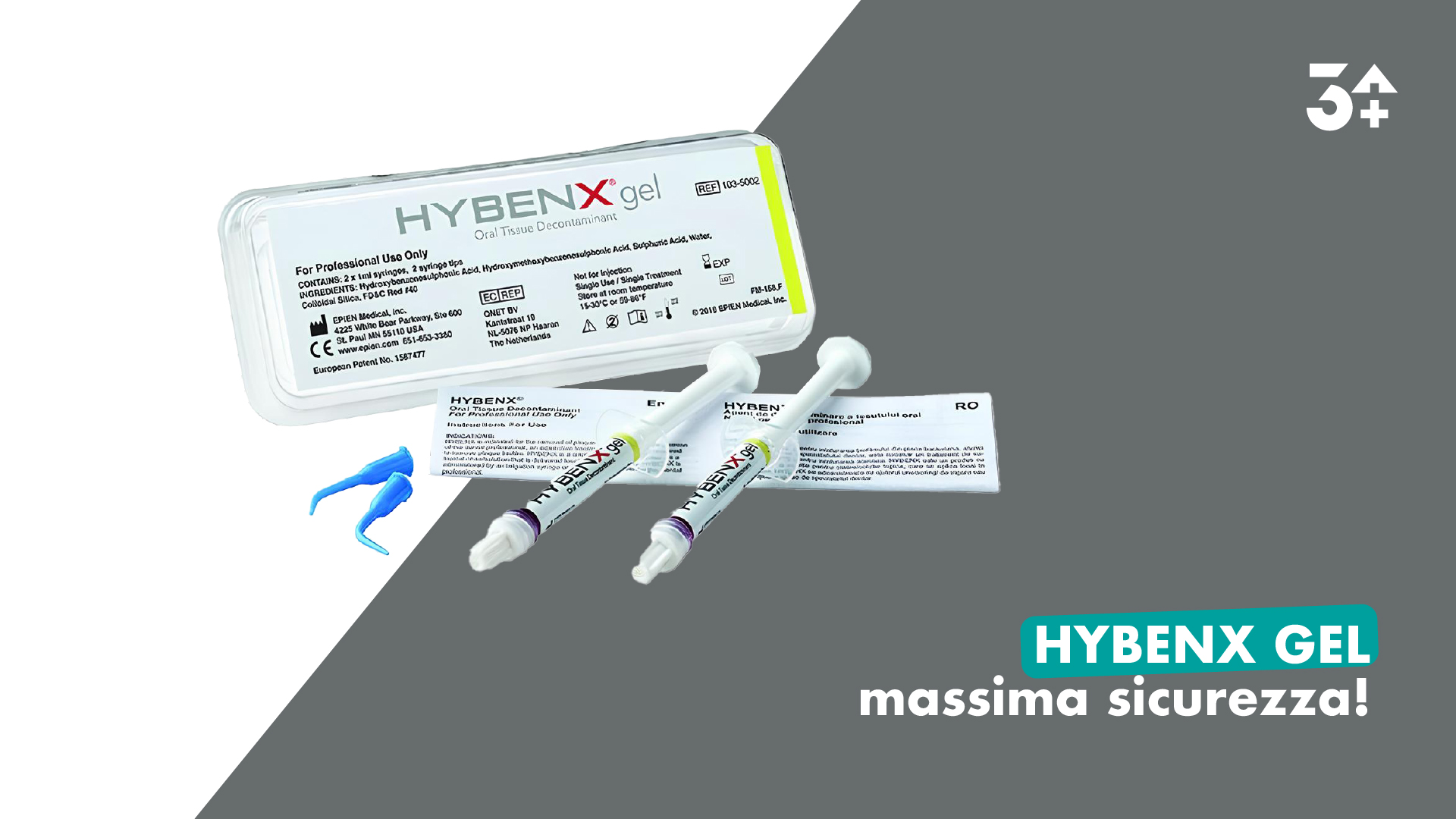 HybenX Gel: innovazione nella decontaminazione orale