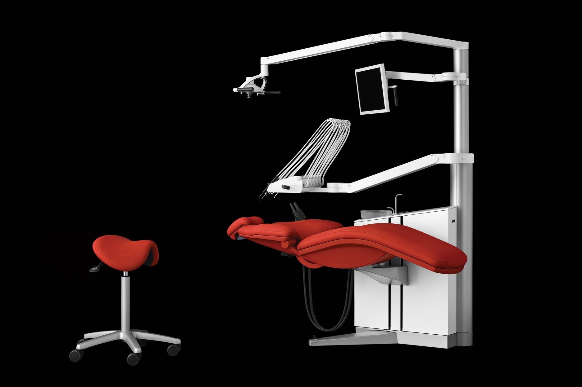 XO FLEX ufficiale, riunito ergonomico rosso